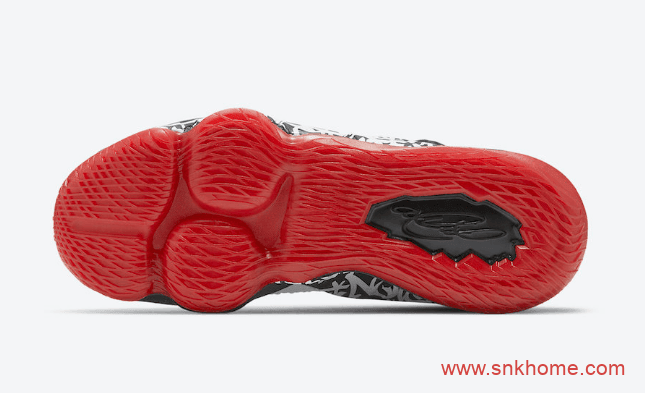 Nike LeBron 17 “Graffiti”全新配色 致敬詹姆斯四代战靴  货号CT6052-100