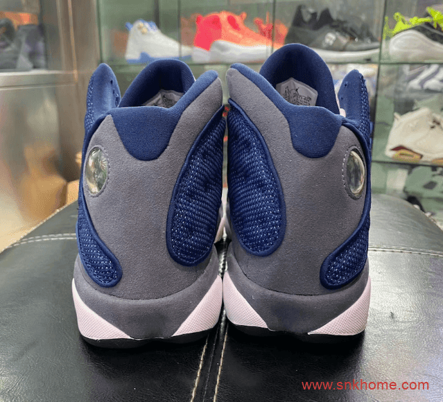 AJ13GIGGI蓝白配色发售日期 Air Jordan 13 “Flint”  货号：414571-404