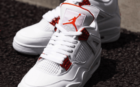 Air Jordan 4 “Orange Metallic”发售日期 AJ4白橙实物图 货号:CT8527-118