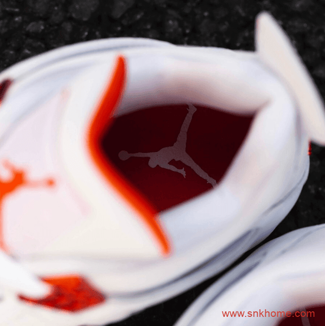 Air Jordan 4 “Orange Metallic”发售日期 AJ4白橙实物图 货号：CT8527-118