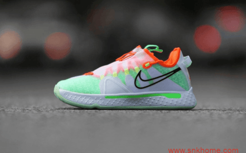 Gatorade x Nike PG 4发售日期 保罗乔治实战篮球鞋PG4佳得乐 货号:CD5086-100