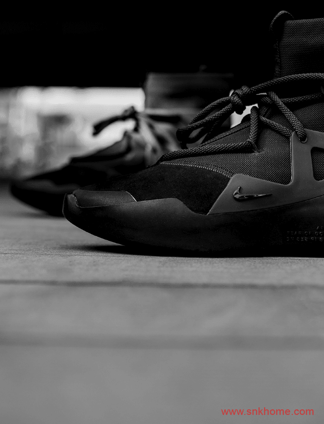 耐克FOG黑魂正品开箱评测 Nike Air Fear of God 1 货号:AR4237-005