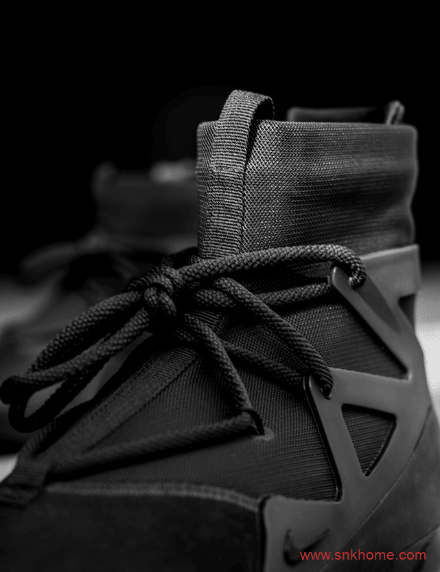 耐克FOG黑魂正品开箱评测 Nike Air Fear of God 1 货号:AR4237-005