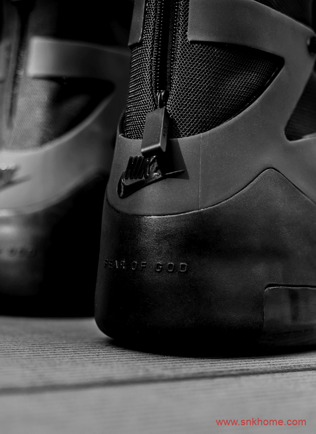 耐克FOG黑魂正品开箱评测 Nike Air Fear of God 1 货号:AR4237-005