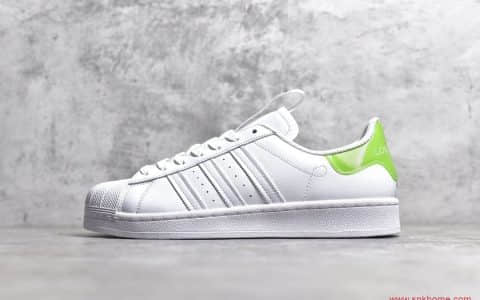 公司级原厂头层真牛皮阿迪达斯贝壳头50周年城市限定洛杉矶配色