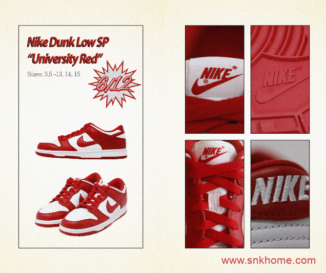 耐克新品发售三双 Nike Dunk Low SP 复古板鞋OG风格 货号:CU1727-700/CU1727-100/CU1727-800