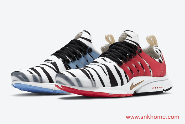 Nike Air Presto “Korea” 耐克王韩国限定虎纹配色 货号:CJ1229-100