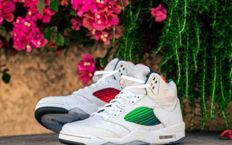 Air Jordan 5皮革 + 另类编织设计AJ5新款 AJ5定制版价位5K+