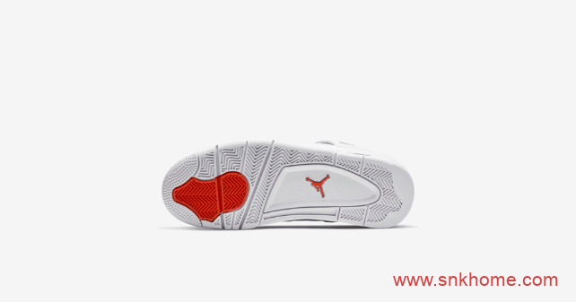 Air Jordan 4 “Orange Metallic” 纯白AJ4金属白橙已发售 货号:CT8527-118