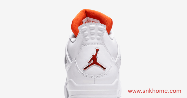 Air Jordan 4 “Orange Metallic” 纯白AJ4金属白橙已发售 货号:CT8527-118