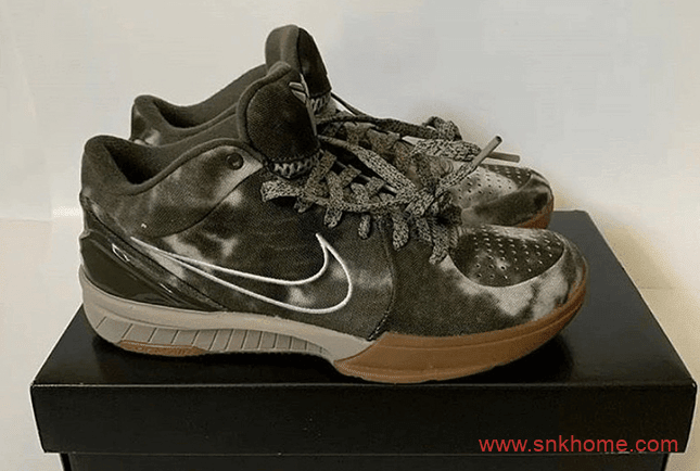 UNDFTD x Kobe 4联名款 科比四代战靴 科比实战篮球鞋迷彩色