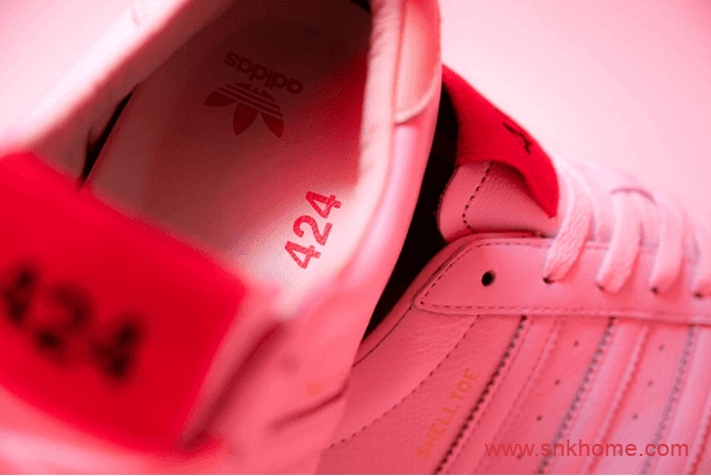 阿迪达斯复古贝壳头424联名款即将发售 424 x adidas Shelltoe  货号:FW7624