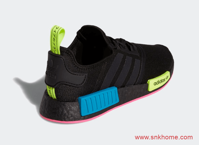 adidas NMD R1 阿迪达斯NMD系列黑色BOOST跑鞋 货号 :FY2749