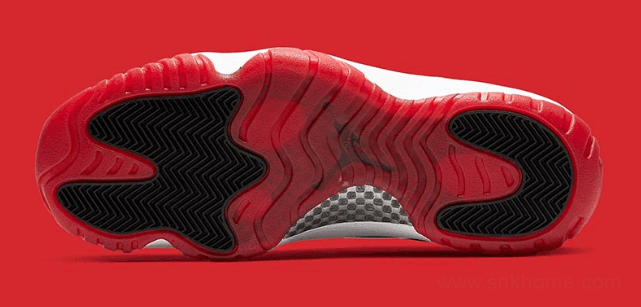 Air Jordan 11 Low “White Bred”  康扣 AJ11白黑红低帮真碳篮球鞋突袭上架 货号:AV2187-160