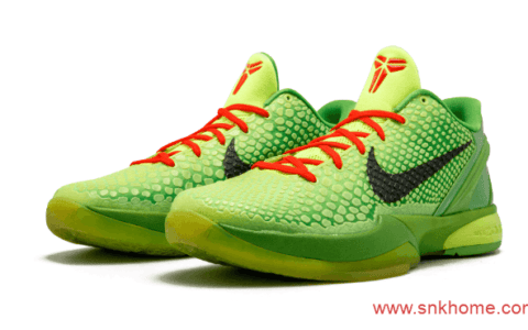 Nike Kobe 6 Protro “Grinch” 科比6代圣诞节乳腺癌都会回归 货号:CW2190-300