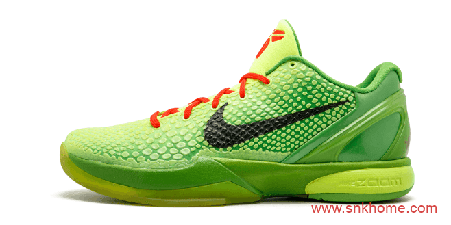 Nike Kobe 6 Protro “Grinch” 科比6代圣诞节乳腺癌都会回归 货号:CW2190-300