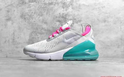 耐克MAX270一代气垫满天星灰粉配色 货号:AH6789-065