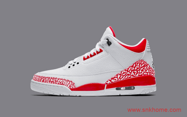 Air Jordan 3 SE “Fire Red”  AJ3火焰红 AJ3白红发售日期 货号:CZ6431-100