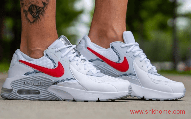 Nike Air Max Excee “Swoosh On Tour 2020” 耐克气垫复古白红跑鞋发售日期 货号:CZ5580-100