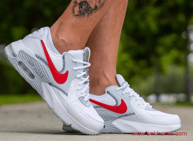 Nike Air Max Excee “Swoosh On Tour 2020” 耐克气垫复古白红跑鞋发售日期 货号:CZ5580-100