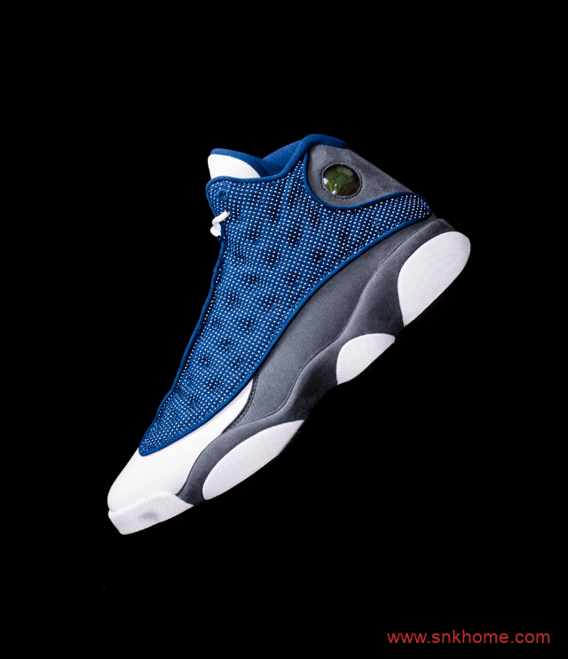 Air Jordan13CIC1正品开箱评测 AJ13实战篮球鞋白蓝黑CICI配色5.30号正式发售