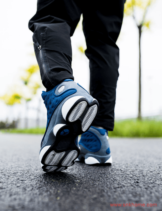 Air Jordan13CIC1正品开箱评测 AJ13实战篮球鞋白蓝黑CICI配色5.30号正式发售