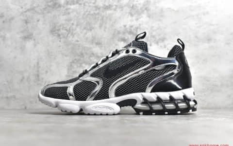 元祖街头潮牌Stussy与耐克联名款老爹鞋 Stussy x NIKE Air Zoom Spiridon Caged 货号：CU1854-001