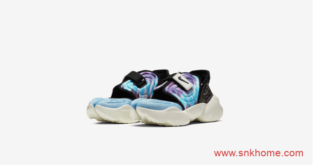 Nike Air Aqua Rift  耐克腰果花彩虹扎染分趾鞋 货号:CW2624-101