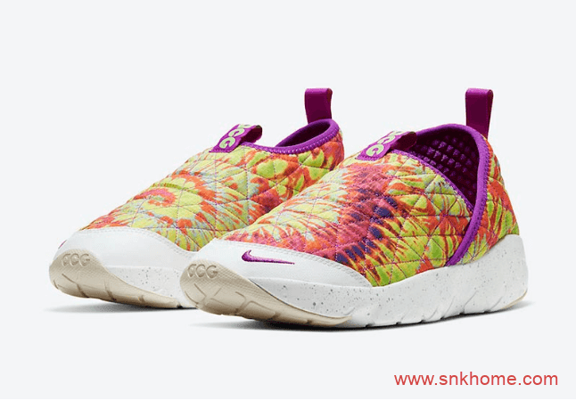 Nike ACG Moc 3.0 “Tie-Dye” 耐克绚烂扎染 ACG系列休闲鞋发售日期 货号:CW2463-300