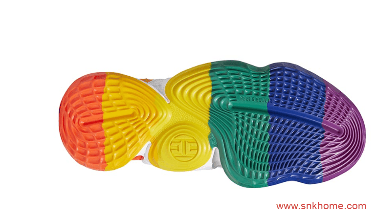 adidas Harden Vol. 4 “Pride” 哈登彩虹实战战靴发售日期 货号：FX4797