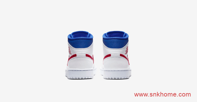 Air Jordan 1 Mid AJ1快船配色后天发售 AJ1中帮女生球鞋