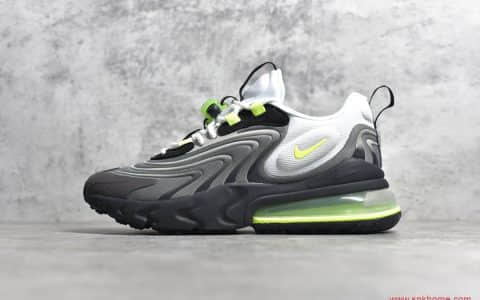 纯原耐克气垫 Nike Air Max 270 REACT三代气垫元祖灰 货号CK2595-001