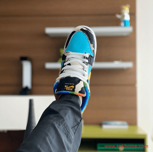 Ben & Jerry’s x Nike SB Dunk Low “Chunky Dunky”耐克Dunk牛奶冰淇淋 货号：CU3244-100