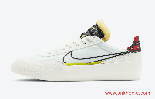 Nike Drop-Type HBR  耐克解构板鞋鸳鸯腰果花板鞋 货号:CW2620-101