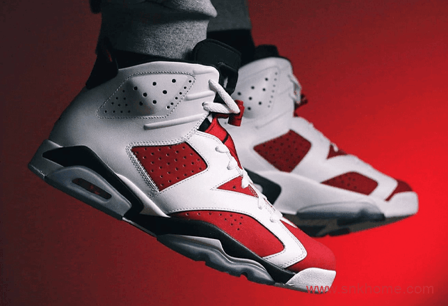 Air Jordan 6 “Carmine”  AJ胭脂红实战篮球鞋即将复刻 货号:CT8529-106