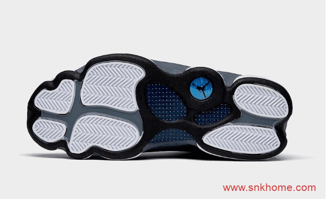 Air Jordan 13 “Flint”  实战篮球鞋 AJ13白蓝GIGI配色即将发售 货号：414571-404