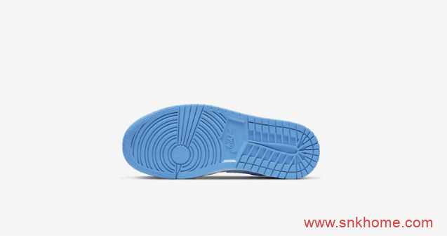 Air Jordan 1 WMNS “UNC” 北卡蓝低帮AJ1白蓝发售日期 货号:AO9944-441