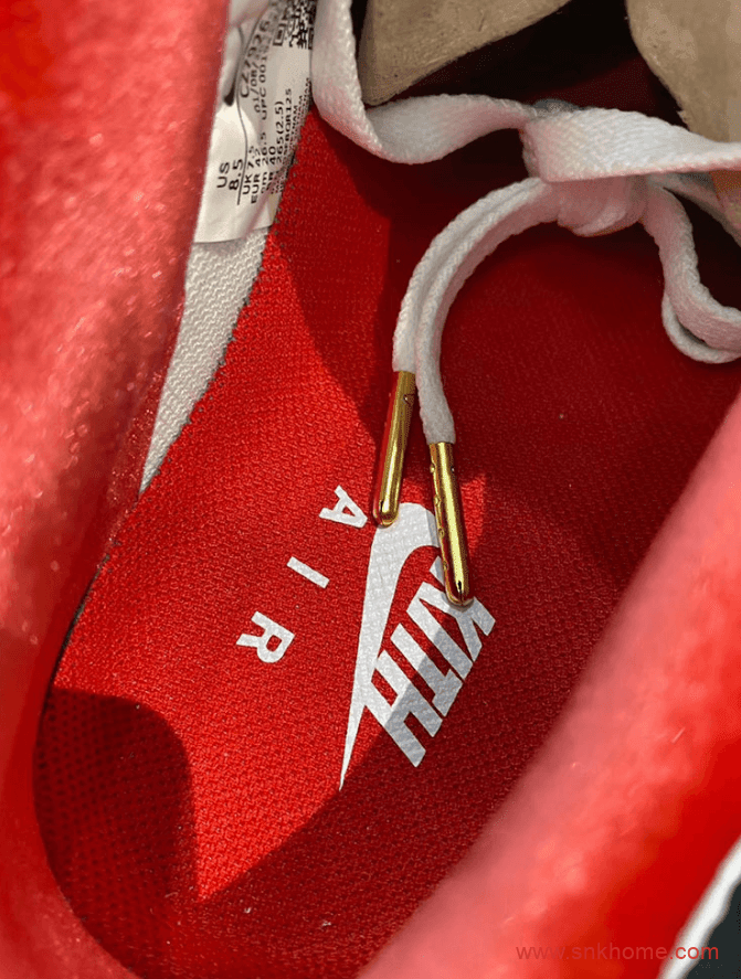 KITH x Nike Air Force 1耐克空军KITH联名款低帮白红配色发售日期 货号:CZ7926-100