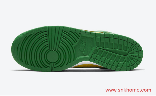 Nike Dunk Low SP “Brazil”  巴西配色 耐克Dunk巴西黄绿配色发售日期 货号：CU1727-700