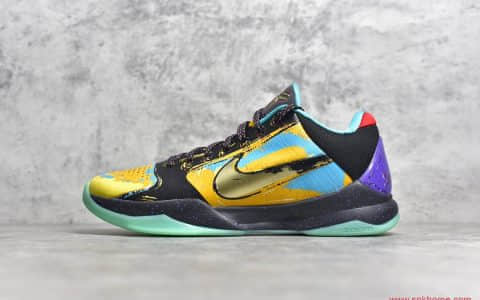 NIKE KOBE 5 Prelude(Finals MVP)科比 黑黄 MVP 货号:639691-700