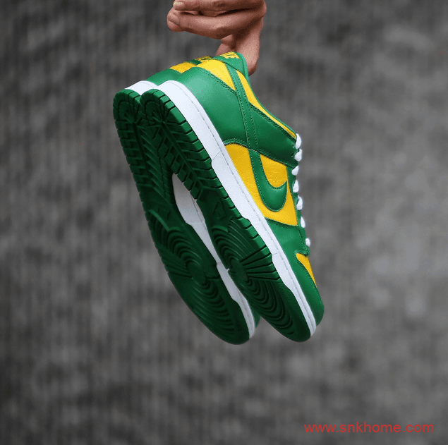 Nike Dunk Low SP “Brazil” 巴西 耐克Dunk黄绿巴西配色即将发售 货号:CU1727-700