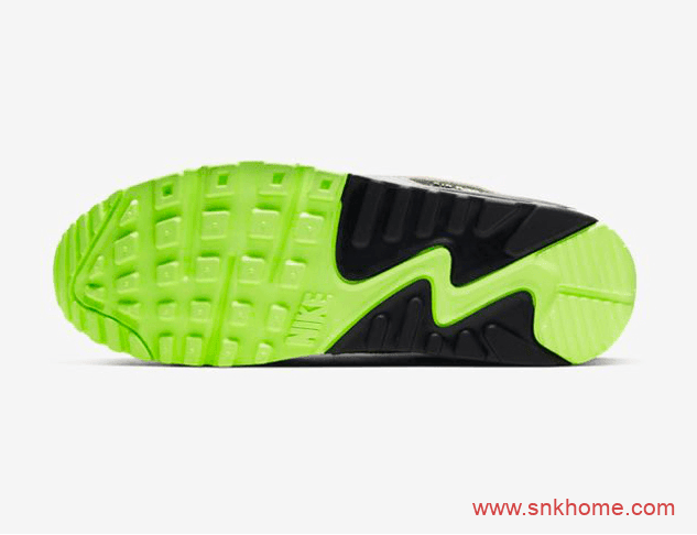NIKE Air Max 90迷彩配色发售日期 耐克MAX90迷彩荧光绿