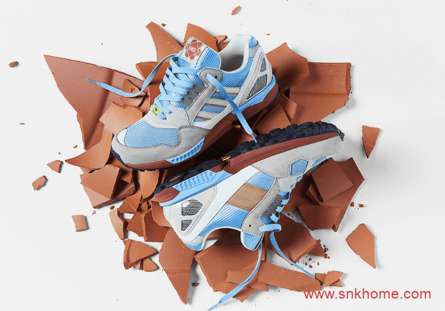 END x adidas ZX 9000 “Kiln” 阿迪达斯陶土色点缀ZX9000联名款发售日期 货号：FW5022