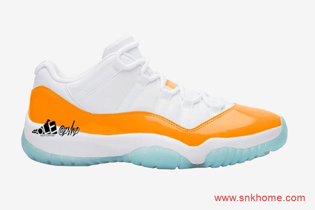 Air Jordan 11 Low “Gym Red”突袭发售 AJ11白橙明年新配色也已经曝光 货号:AH7860-139