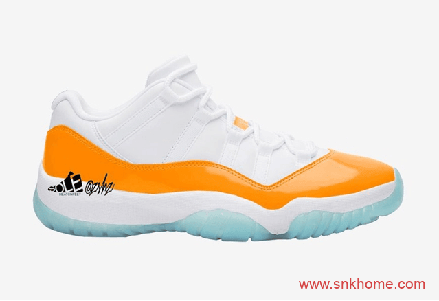 Air Jordan 11 Low “Gym Red”突袭发售 AJ11白橙明年新配色也已经曝光 货号:AH7860-139