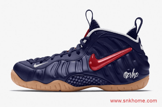 Nike Air Foamposite Pro “Blue Void” 耐克海军蓝喷 喷泡梦之队配色 货号:CJ0325-400