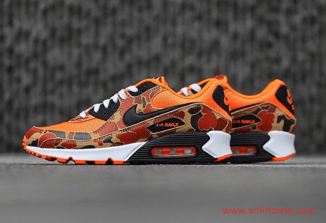 Air Max 90 “Orange Camo”  耐克MAX90暴力橙迷彩新款发售日期 货号:CW4039-800