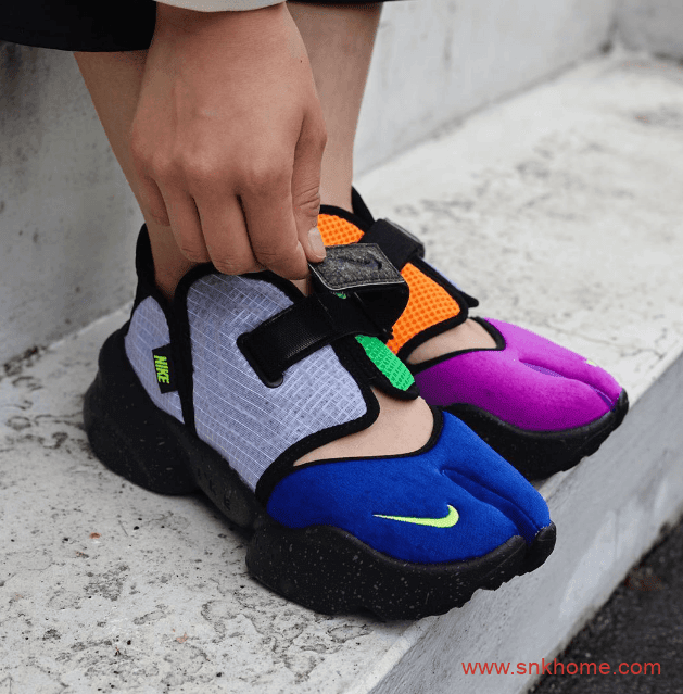 Nike Aqua Rift  耐克全新鸳鸯分趾鞋发售信息 货号：CW5876