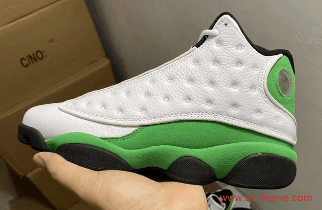 Air Jordan 13 “Lucky Green”  AJ13白绿酷似雷阿伦PE配色 值得入手 货号：DB6537-113