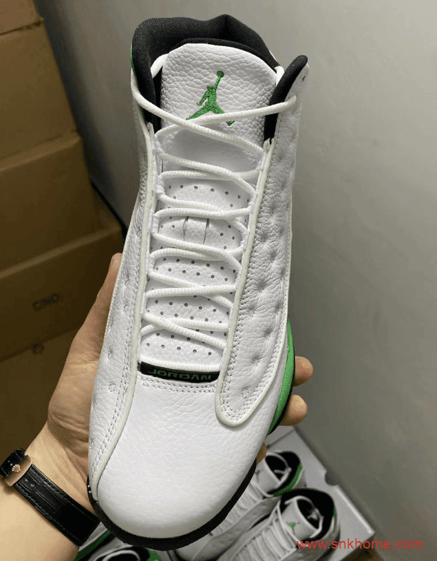 Air Jordan 13 “Lucky Green”  AJ13白绿酷似雷阿伦PE配色 值得入手 货号：DB6537-113